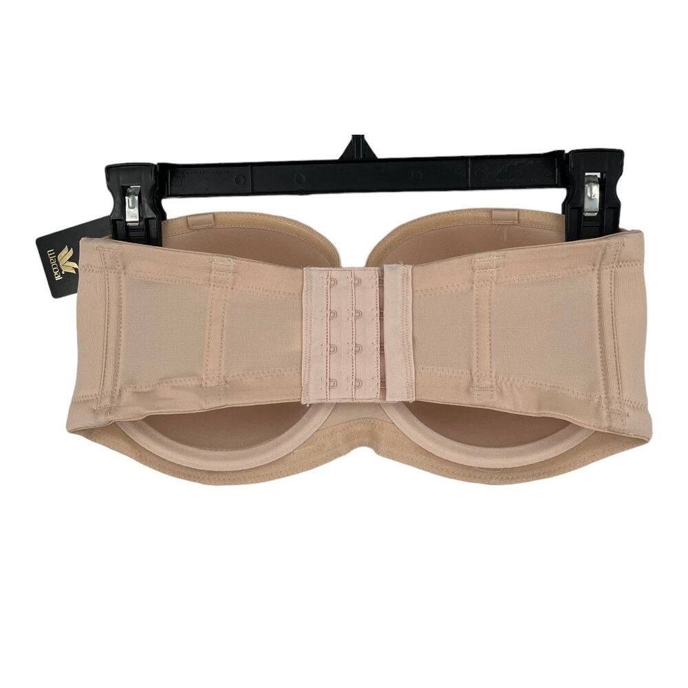 Wacoal bra 854119 Red Carpet Convertible strapless tan 32DDD 32F MISSING STRAPS - Picture 2 of 4